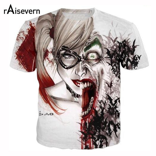 Harley Quinn Joker Tees Tops T-shirt