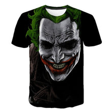 Load image into Gallery viewer, Joker Face Casual O-neck Male tshirt