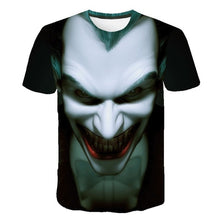 Load image into Gallery viewer, Joker Face Casual O-neck Male tshirt